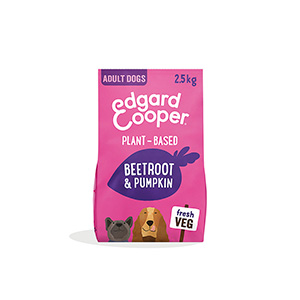 Edgard Cooper Plant Based Complete Dry Adult Dog Food Beetroot