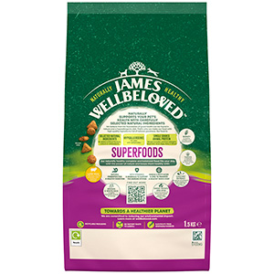 James Wellbeloved Superfoods Dry Adult Dog Food Lamb Sweet Potato ...