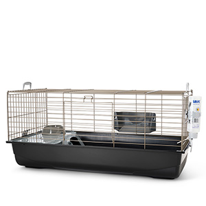 Savic Nero 3 Deluxe Eco Guinea Pig Cage Black | Pets At Home