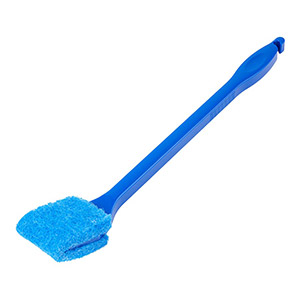 COLOURFUL - Aquarium Cleaning Tool for Fish Tank Cleaner Window Sponge  Brush Cleaning Tool Kit for Glass Fish Tank Aquarium (Plastic Brush)