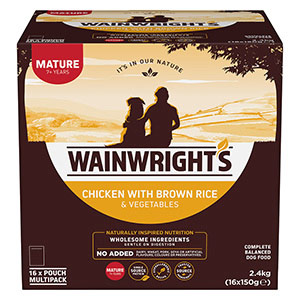 wainwrights mature wet dog food