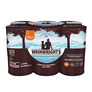 wainwrights salmon and potato wet food