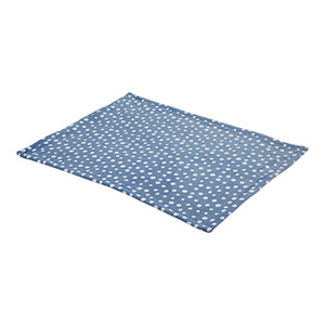 Pets at Home Spotty Dog Blanket Blue 100x72cm | Pets At Home