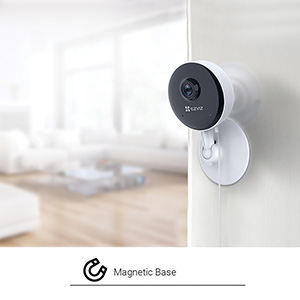 EZVIZ C1C-B 1080p smart indoor camera with integrated alarm system