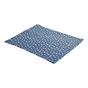 Pets at Home Spotty Cat Blanket Blue 80x60cm | Pets At Home