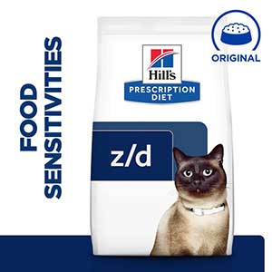 Hill s Prescription Diet z d Food Sensitivities Dry Adult Cat Food