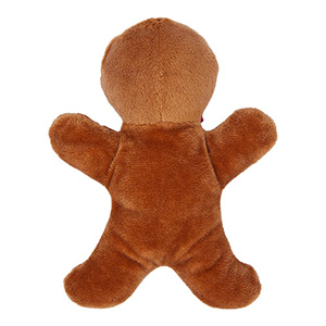 Pets at Home Gingerbread Man Dog Toy Brown Mini | Pets At Home