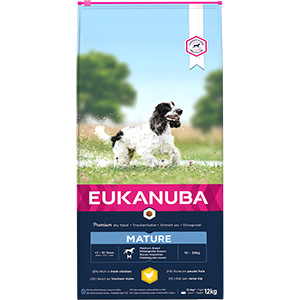 Eukanuba Medium Breed Dry Mature Dog Food Chicken 12kg Pets At Home