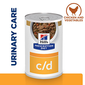 Cd urinary clearance care dog food