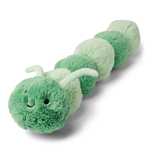 Just for Puppy Squeaky Chloe Caterpillar Long Plush Toy | Pets At Home