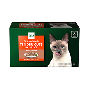 Pets at Home Deliciously Tasty Tender Cuts In Sauce Wet Cat Food