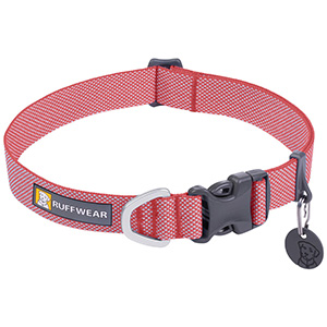 Ruffwear Hi and Light Dog Collar Salmon Pink Pets At Home