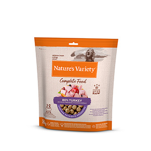 Natures Variety Large Freeze Dried Adult Dog Food Turkey Dinner