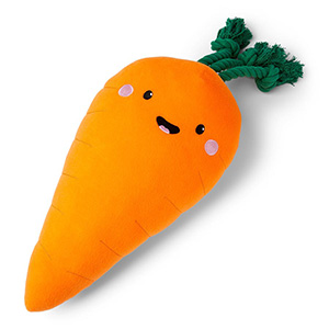 Pets at Home Christmas Carrot Plush Dog Toy