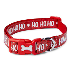 personalized christmas dog collar