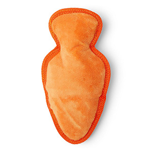 Pets at Home Christmas Carrot Plush Dog Toy