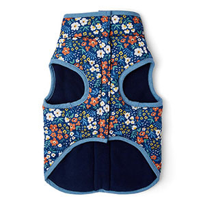 Harry Barker Floral Dog Jacket Blue Pets At Home