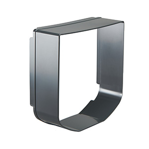 Grey microchip outlet cat flap