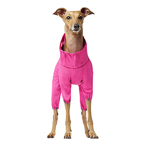 Canada Pooch Dog Slush Suit Winter Onesie Pink