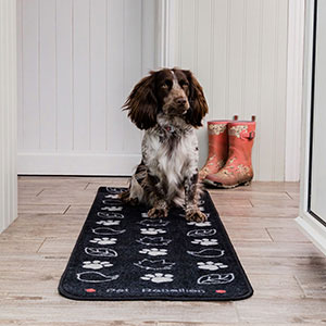 Pet Rebellion Stop Muddy Paws Stylish Fun Floor Mat Republic Machine  Washable