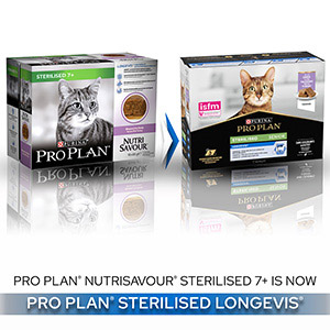 Pro Plan Sterilised Longevis Wet Senior Cat Food Turkey Terrine