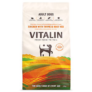 Vitalin senior lite discount dog food 12kg