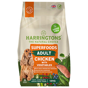 Harringtons grain free dog sales food pets at home