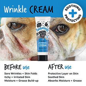 Bugalugs Fragrance Free Wrinkle Cream for Dogs Cats 75g Pets