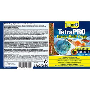 Tetra Pro Energy Multi-Crisps - Premium fish food with energy