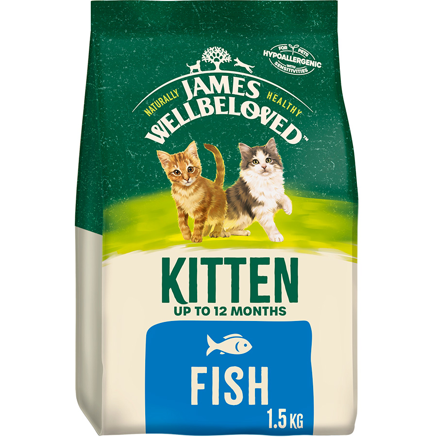 James Wellbeloved Dry Kitten Food Fish And Rice Pets At Home