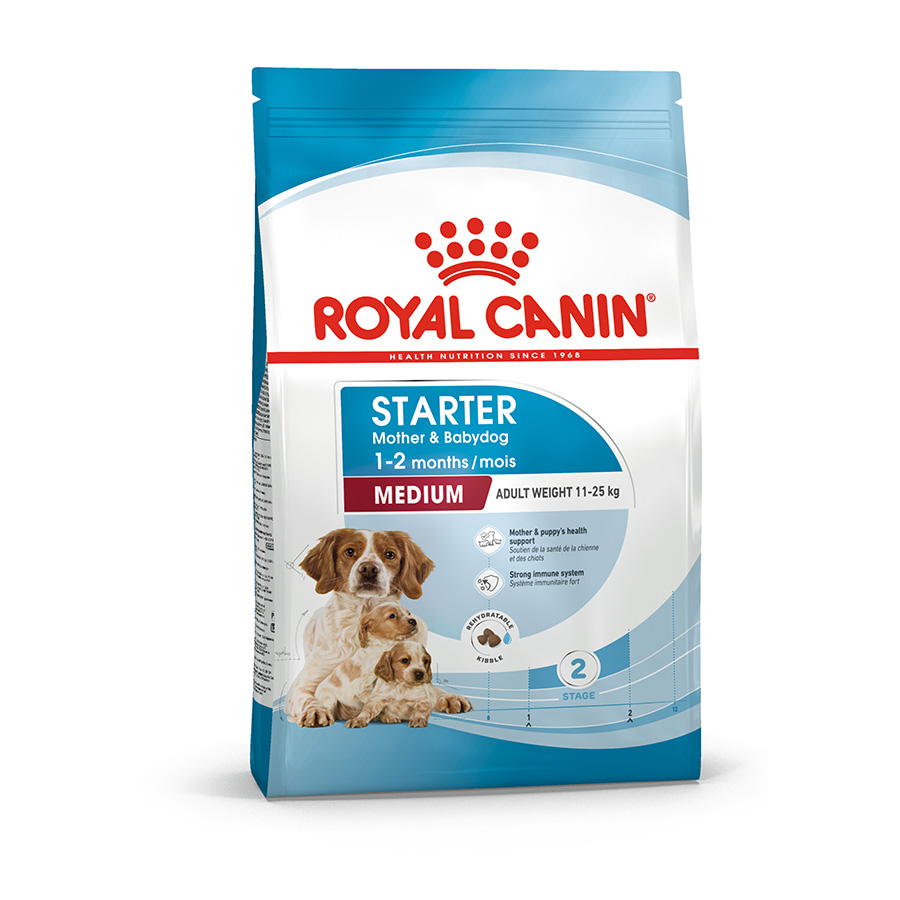 Royal Canin Medium Breed Starter Mother and Babydog Adult
