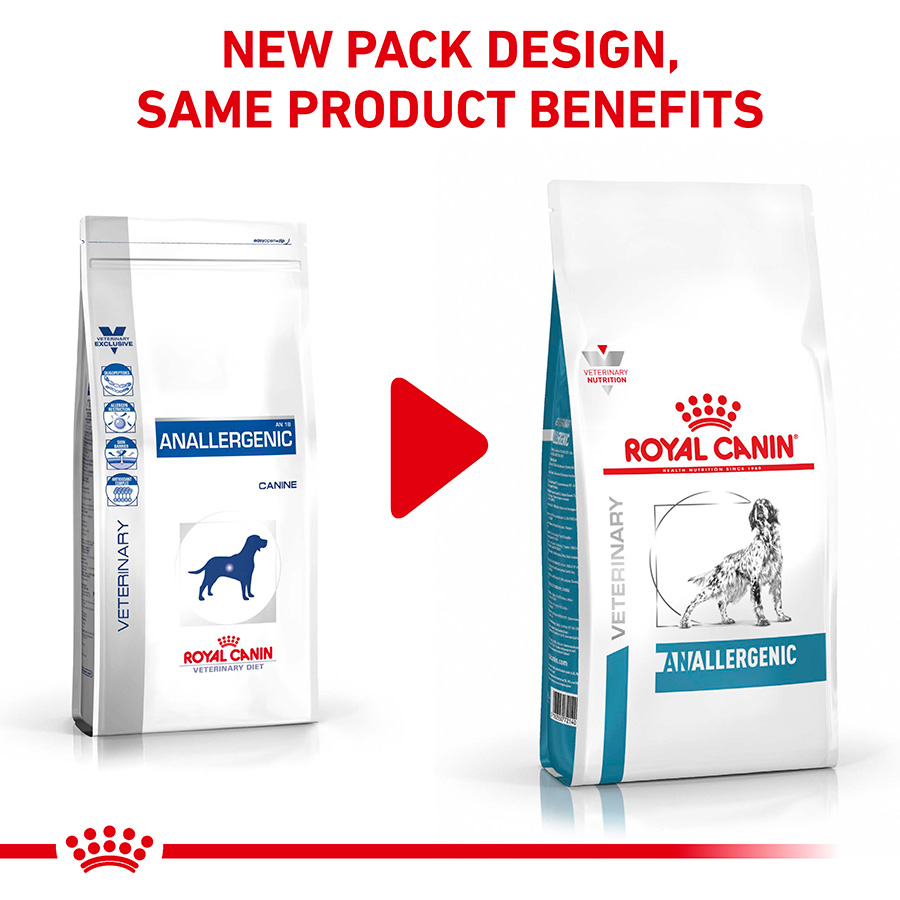 Royal Canin Veterinary Health Nutrition Anallergenic Adult Dry Dog Food ...