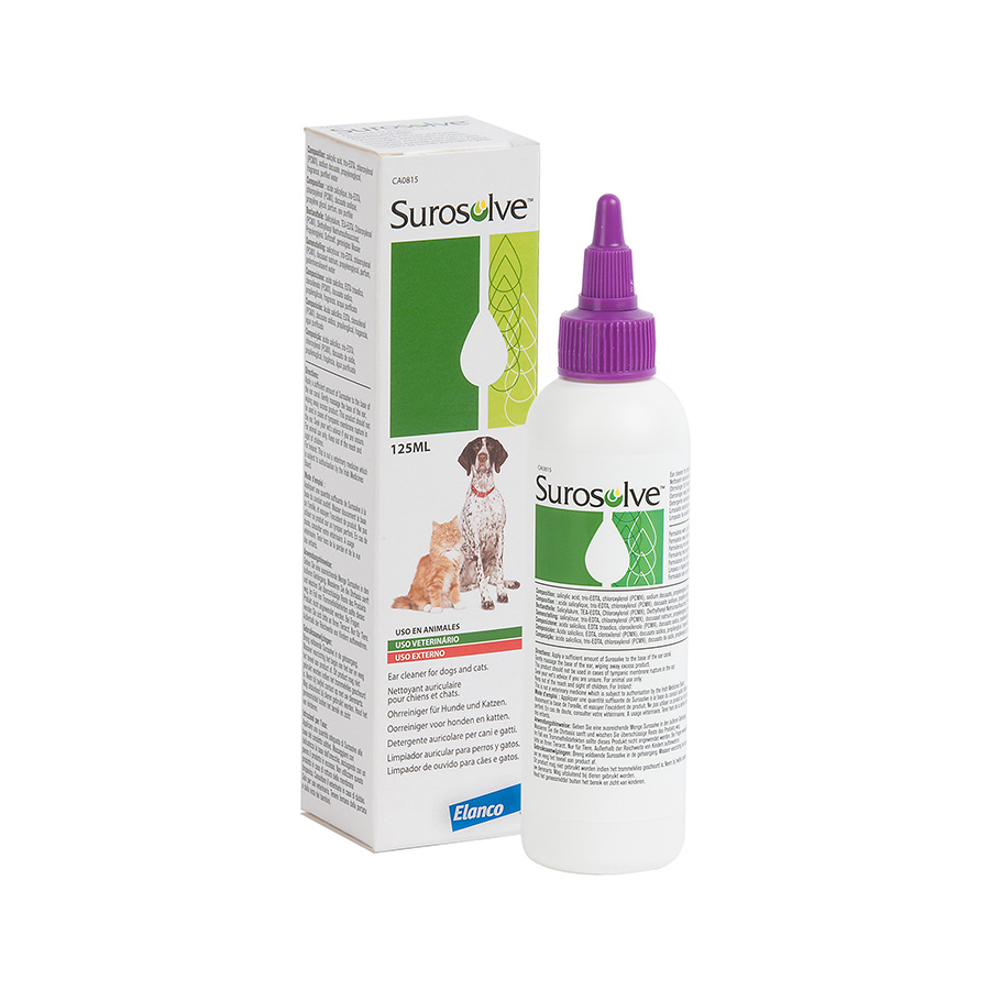 Surosolve Ear Cleaner for Cats and Dogs 125ml | Pets At Home