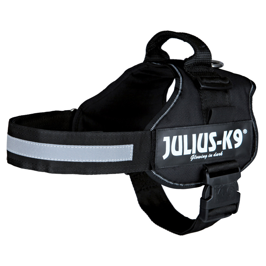 Julius-K9 Powerharness Dog Harness Black 2XL/3 | Pets At Home