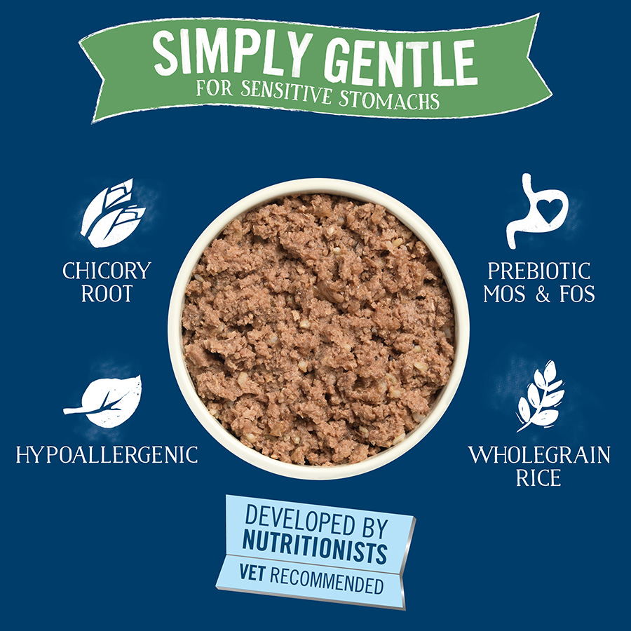 Butcher's Simply Gentle Wet Adult Dog Food 24x150g Trays | Pets At Home