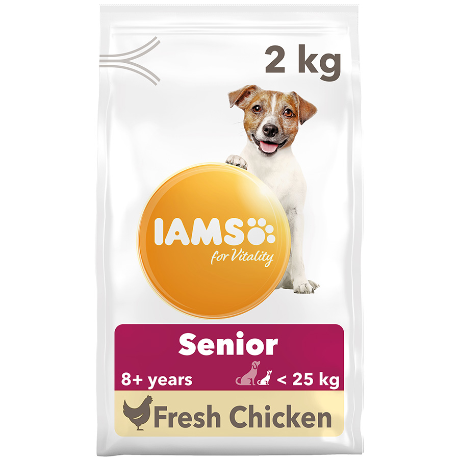 Iams for Vitality Small/Medium Breed Senior Dry Dog Food Fresh Chicken
