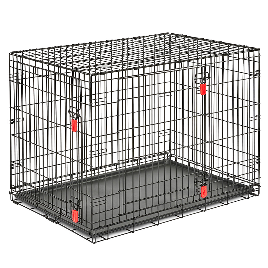 Kong Two Door UltraStrong Dog Crate Black Large Pets At Home