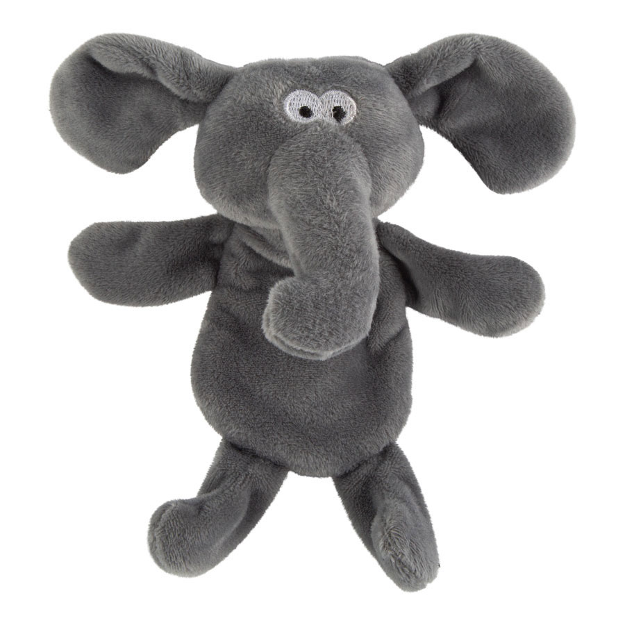 Pets at Home Elephant Flattie Crackle and Squeak Dog Toy Mini | Pets At ...