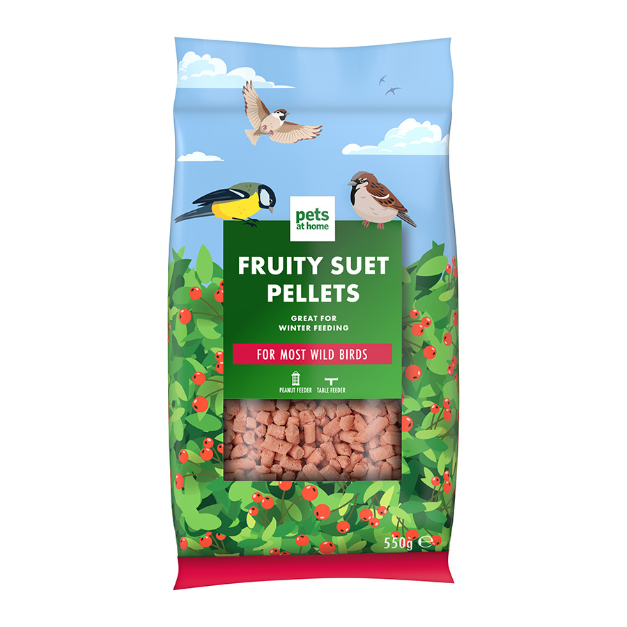 Pets at Home Fruity Suet Pellets Wild Bird Food | Pets At Home